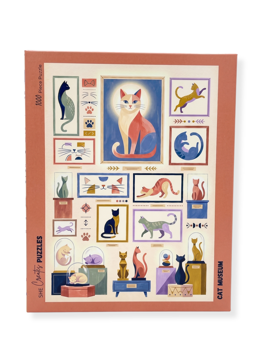 Cat Museum 1000 Piece Jigsaw Puzzle