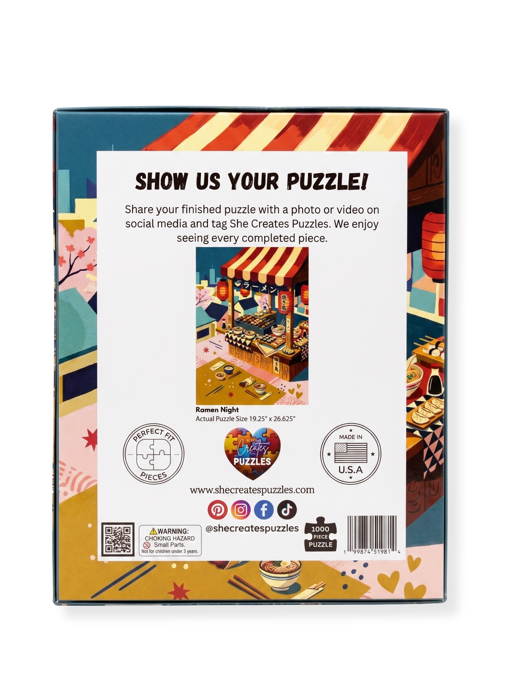 Ramen Night 1000 Piece Jigsaw Puzzle