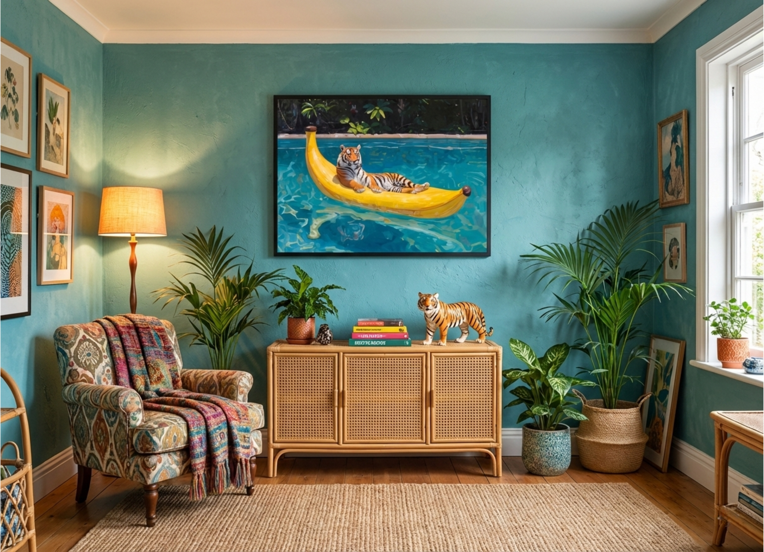 Banana Float 1000 Piece Jigsaw Puzzle